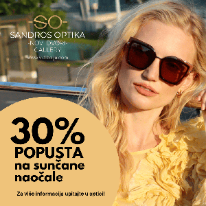 30% popusta na sunčane naočale